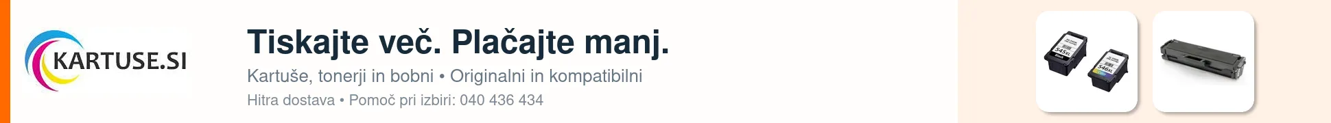 Kartuse.si – kartuše, tonerji in bobni
